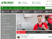 Tablet Screenshot of nejedly.cz